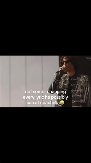 Sombr changes every lyric at Coachella 2026 — funniest live remix