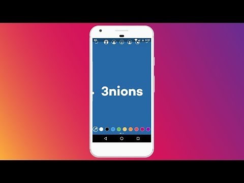 How to get a solid color background on Instagram Stories