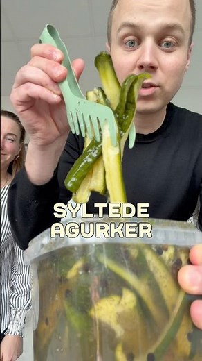 Syltede agurker - nem opskrift med tørret dild