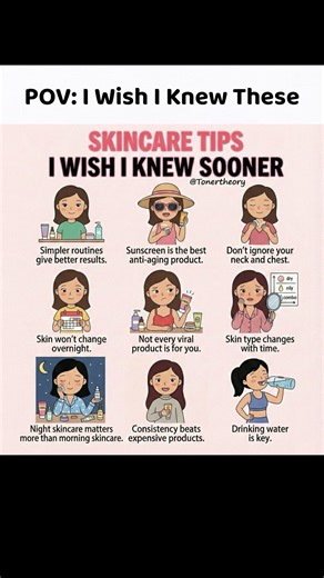 Skincare Tips I Wish I Knew Sooner