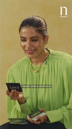 Samantha Ruth Prabhu plays Shuffled with The Nod