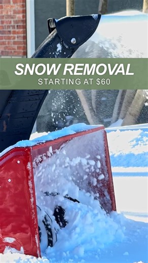 😉❄️ It’s time to book a reliable snow removal provider for the season! Our comprehensive snow removal and ice management solutions start at just $60. Our standard residential package includes sidewalks, front porches, driveways, snowplow drifts, and mailbox access — all to keep you safe and stress-free. Need commercial snow removal and ice management services? We’ve got you covered there, too! Whether it’s plowing parking lots or deicing walkways, our team is equipped to handle your commercial 