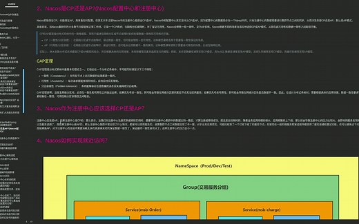 【Nacos】Nacos作为注册中心应该选择CP还是AP？_哔哩哔哩_bilibili