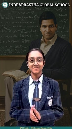 INDRAPRASTHA GLOBAL SCHOOL on Instagram: "National Mathematics Day highlights the importance of logical thinking and problem solving. Mathematics helps students build clarity, accuracy, and confidence in learning. At Indraprastha Global School, concepts are taught step by step to strengthen understanding. Families can encourage children to see mathematics as a skill used in everyday life. Indraprastha Global School now welcomes students across two locations in Noida. Indraprastha Global School S
