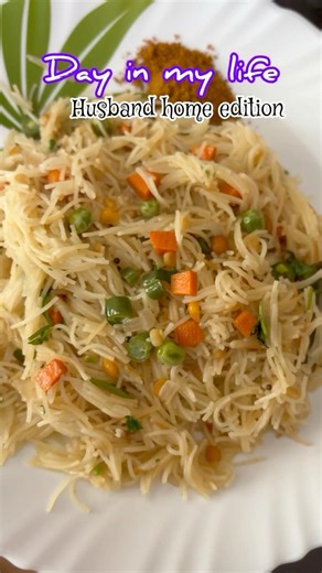 “From breakfast to dinner ❤️| Husband home vibes” #vlog #food #youtubeshorts #husbandwife