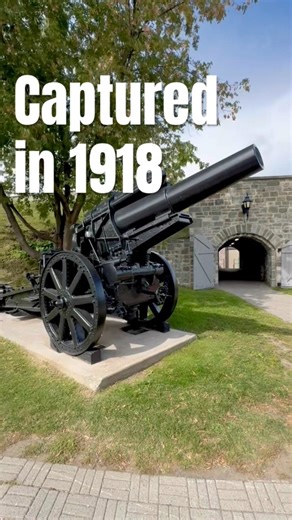 The Rare WWI Cannon Hidden Inside Citadelle of Quebec City
