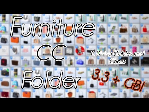 [3.3+GB!] FURNITURE CC FOLDER | |The Sims 4