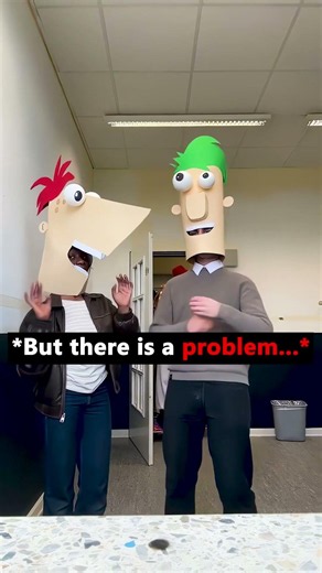 They Dressed Up As Phineas and Ferb 😳 (@m.y.b.t.y/TT)