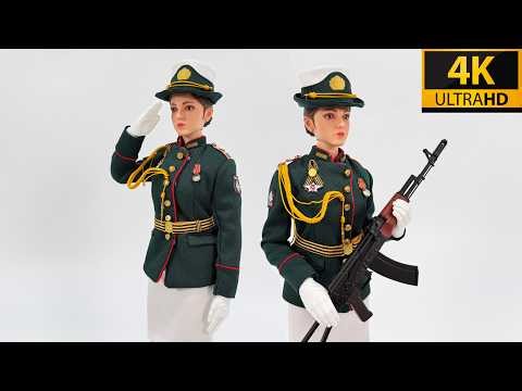 🇷🇺 Russian Aerospace Forces Female Officer - 1:6 Scale Action Figure Unbox & Review #actionfigures