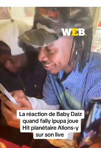 Fally Ipupa en Direct : Réaction de Baby Daiz