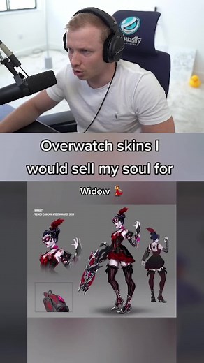 Fan-Made Overwatch Widowmaker Skin Reactions