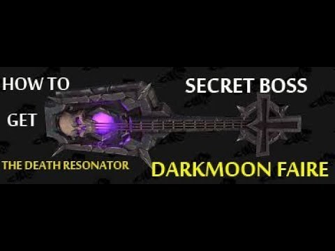 SECRET DARKMOON WOW BOSS! DEATH METAL KNIGHT! WORLD OF WARCRAFT!