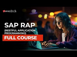 SAP RAP (Restful Application Programming) Full Course | ZaranTech