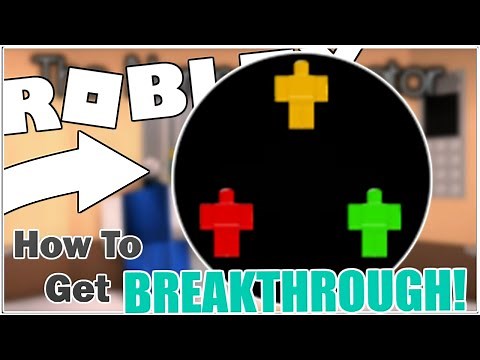 How to get the BREAKTHROUGH BADGE in THE NORMAL ELEVATOR! [ROBLOX]