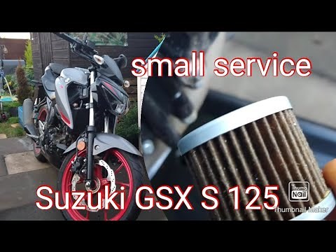 Suzuki GSX S 125 (small service)