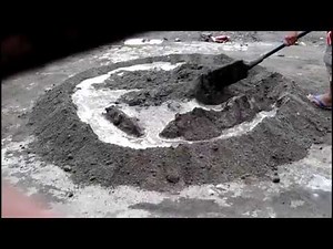 How To Mix Cement and Gravel Manually