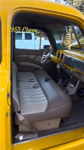 ‘53 Chevy. Modern Magic #1953Chevy #ClassicTruck #Restomod #CustomBuild #ChevyTruck #VintageTruck