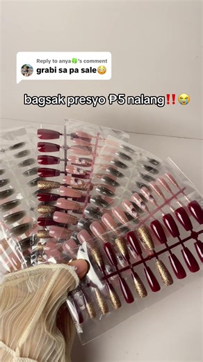 Mura at Magandang Fake Nails Set sa ₱5