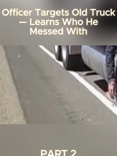 Police Officer Confronts Owner Over Suspicious Truck