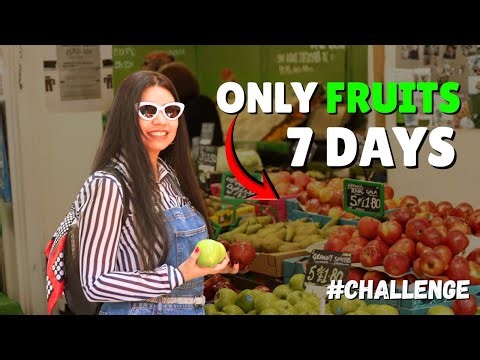 🥦 I Ate Only Raw Fruits & Veggies for 7 Days — Here’s What Actually Happened!
