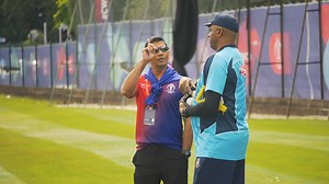 "Even when the opposition win, there is an Indian element to it!" Sanjay Manjrekar was At The Nets to see how Bangladesh are shaping up ahead of their must-win clash against India. | ICC Cricket World Cup