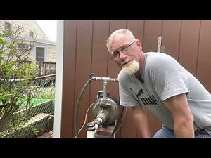 How to prime and use your shallow well pump / well water !! #wellwater