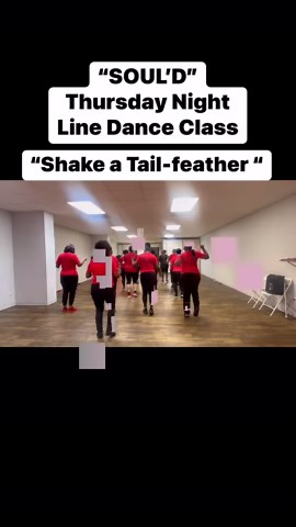 “Shake-a tail feather Line dance” SOUL’D class Vibes #idontowncopyrightstothemusic | Lashon Johnson Lewis