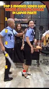 Kocak Wendi Si Biang Kelucuan #wendycagur #laporpaktrans7 #lucu #komedi