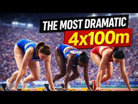 The Most Dramatic 4x100m Relay You’ll See This Year