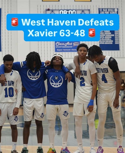 West Haven Basketball Team Triumphs Over Xavier 63-48