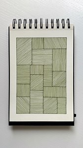 29K views · 936 reactions | Today’s drawing is green - probably my favorite color. I haven’t made a lot of green designs, so it was about time  What is your favorite color? #art #viral #drawing #fyp #green #color #draw #sketch #lines #artist #pattern #easy #creative #thecalmcreator #favorite | The Calm Creator | Facebook