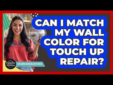 Can I Match My Wall Color For Touch Up Repair?