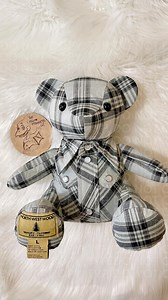 1.2K views · 9.8K reactions | Memory bear 笠 #memorybear #memorybears #keepsake #keepsakebear #teddybear #grief #loss #griefandloss #griefjourney #griefsupport #griefislove #lossofalovedone #death #dying #griefsucks #griefawareness #griefshare | The Yellow Pterodactyl LLC | Facebook
