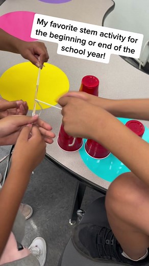 STEM Pyramid Cup Challenge: Fun & Engaging Activity for 4th Grade