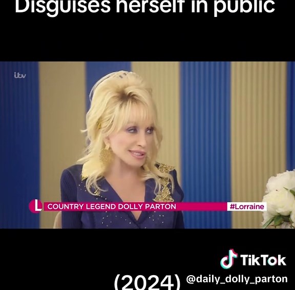 Dolly recently sat down with Ross King of 𝘓𝘰𝘳𝘳𝘢𝘪𝘯𝘦 to discuss some current happenings in her business! • King asked her if she still wears disguises, hear her answer! • • • #dollyparton #lorraine #lorrainekelly #rossking #disguise #celebrity #halloween #fyp #foryou #foryoupage @Dolly Parton