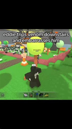 i know this eddie wanted to make fun of me. // #marvelrivals #eddiebrock #venom #roblox #sewh
