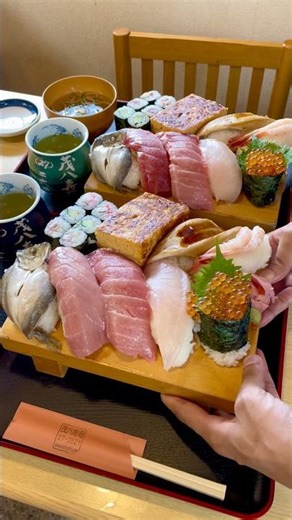 江戸時代から続く日本一巨大な老舗の寿司ランチ(Japan's Largest Traditional Sushi Lunch Since the Edo Period)