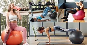 Top 13 Exercise Ball Exercises for a Full-Body Workout - GymBeam Blog