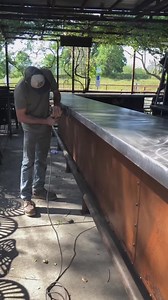 Just when you thought this countertop couldn’t get any smoother… boom ✨ What’s been your experience working with countertops? Got any tips for a smooth, durable finish? Drop your advice (or questions) below - we're NOT about gatekeeping here. The Maker: @pebleyironworks #epoxyresin #resin #epoxycountertops #resincountertops #resinpour | Promise Epoxy