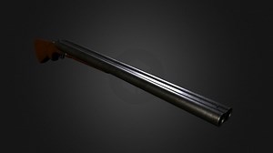 Soviet Shotgun - 3D model by valga-games