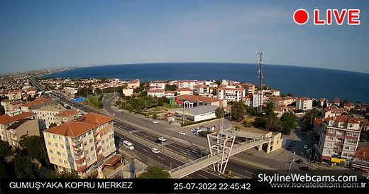 【LIVE】 Live Cam Istanbul - Gümüşyaka Merkez | SkylineWebcams