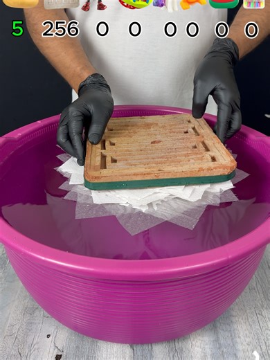 Tissue Paper Experiment: Guess How Many It Took!