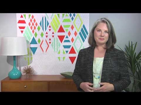 Learn all about modern quilting on Fresh Quilting with Heather Grant (102-1)