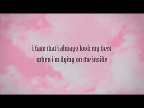 Nessa Barrett - dying on the inside (official lyric video)