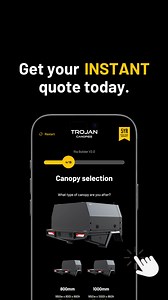 2K views | ⏱️ Why wait weeks for a custom tray or canopy quote when you can get one instantly online? With Trojan Canopies, you can: ✅ Choose your vehicle ✅ Customise your canopy, tray, or chassis mount service body ✅ See pricing in real-time. Know your build price in under 5 minutes, no chasing, no calls, no waiting. Get your instant quote here  https://trojancanopies.com.au/quote/ | Trojan Canopies | Facebook