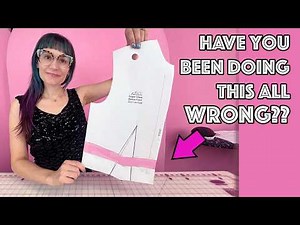 How To Make Your Bodice Pattern Longer Or Shorter The Right Way!