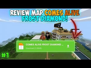 REVIEW MAP COMES ALIVE FROST DIAMOND!! #1 - Minecraft Indonesia