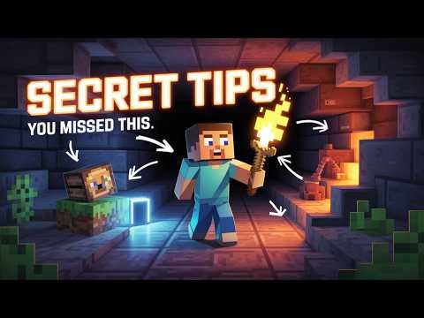 10 Minecraft Tips EVERY Player Should Know (But Most Don't)