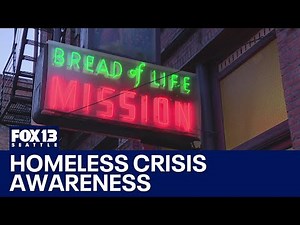Organizers raising awareness on homeless crisis in Seattle