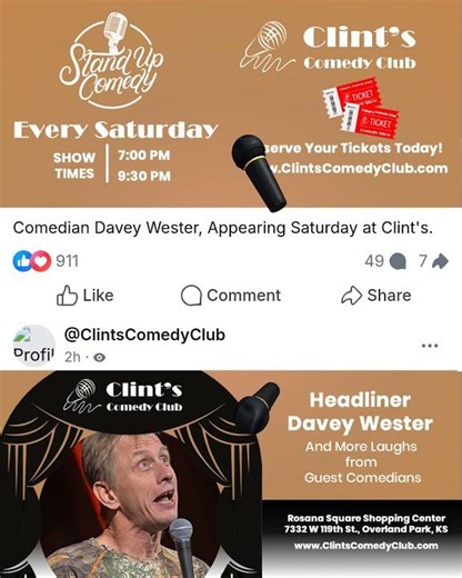 Comedian David Wester
